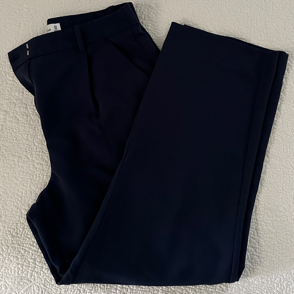 Abercrombie Sloane Tailored Wide Leg Pant - curve love